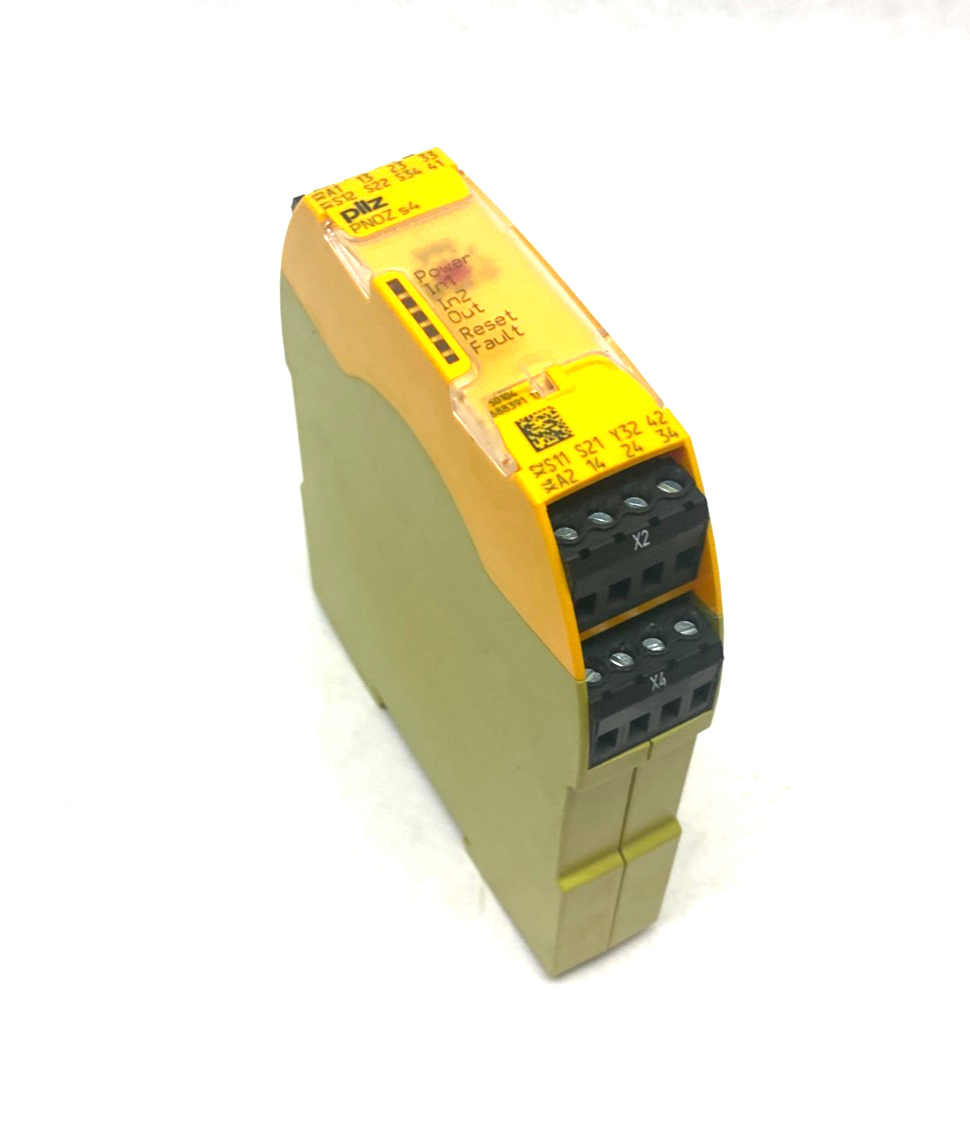 Pilz PNOZ s4 24VDC 3n/o 1n/c Standalone Sigma Safety Relay 1/2-Channel 750104 - Maverick Industrial Sales