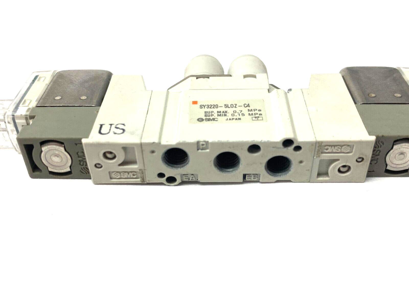 SMC SY3220-5LOZ-C4 Double Solenoid Valve 5-Port - Maverick Industrial Sales