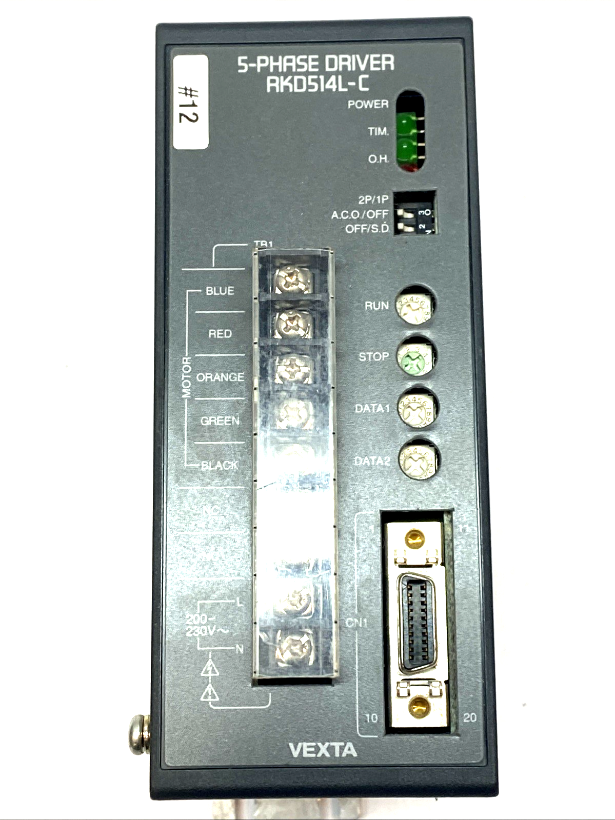 Oriental Motor RKD514L-C VEXTA 5-Phase Microstep Driver 200-230VAC - Maverick Industrial Sales