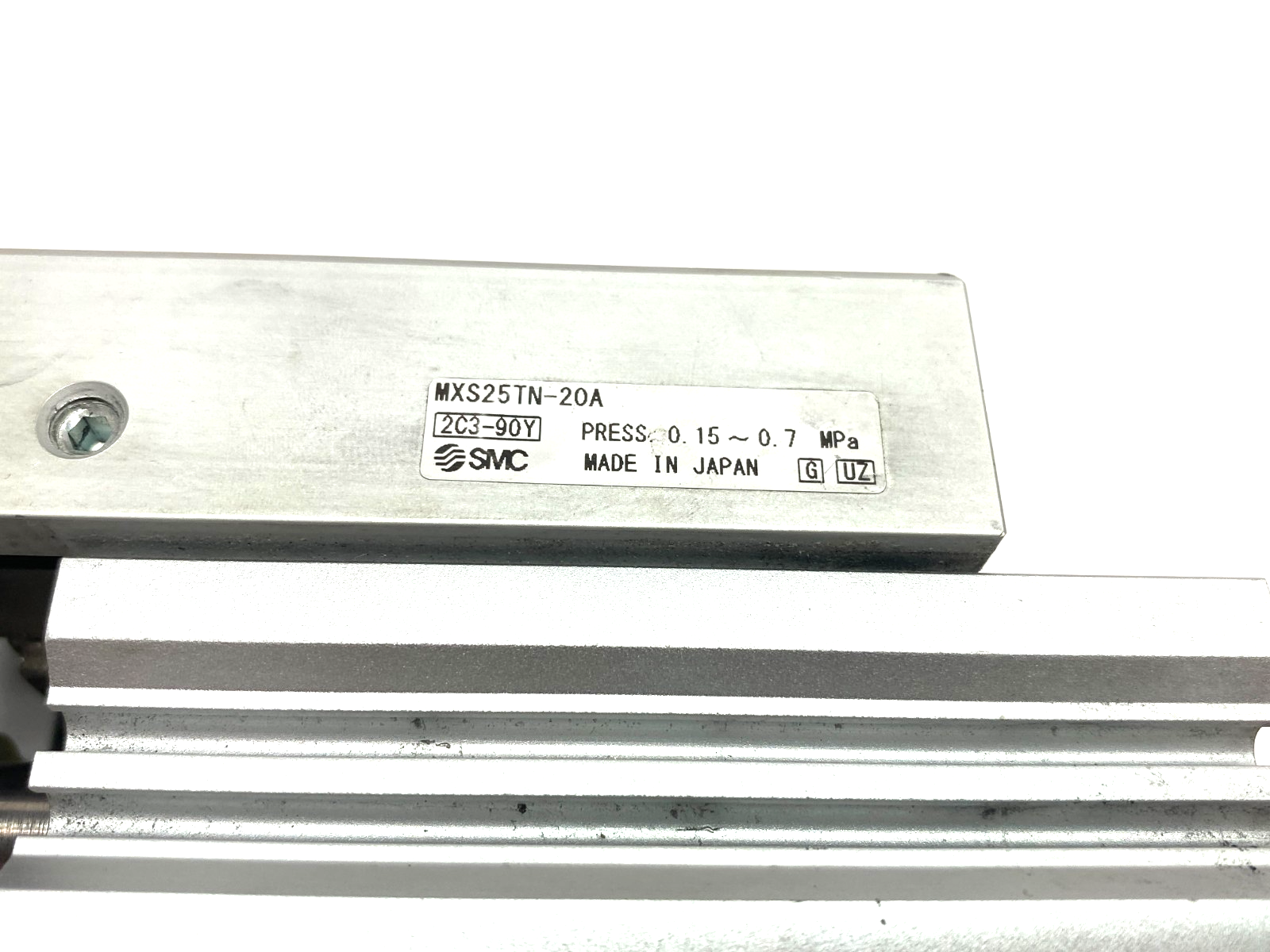 SMC MXS25TN-20A Guided Slide Table Cylinder 20mm Stroke 25mm Bore - Maverick Industrial Sales