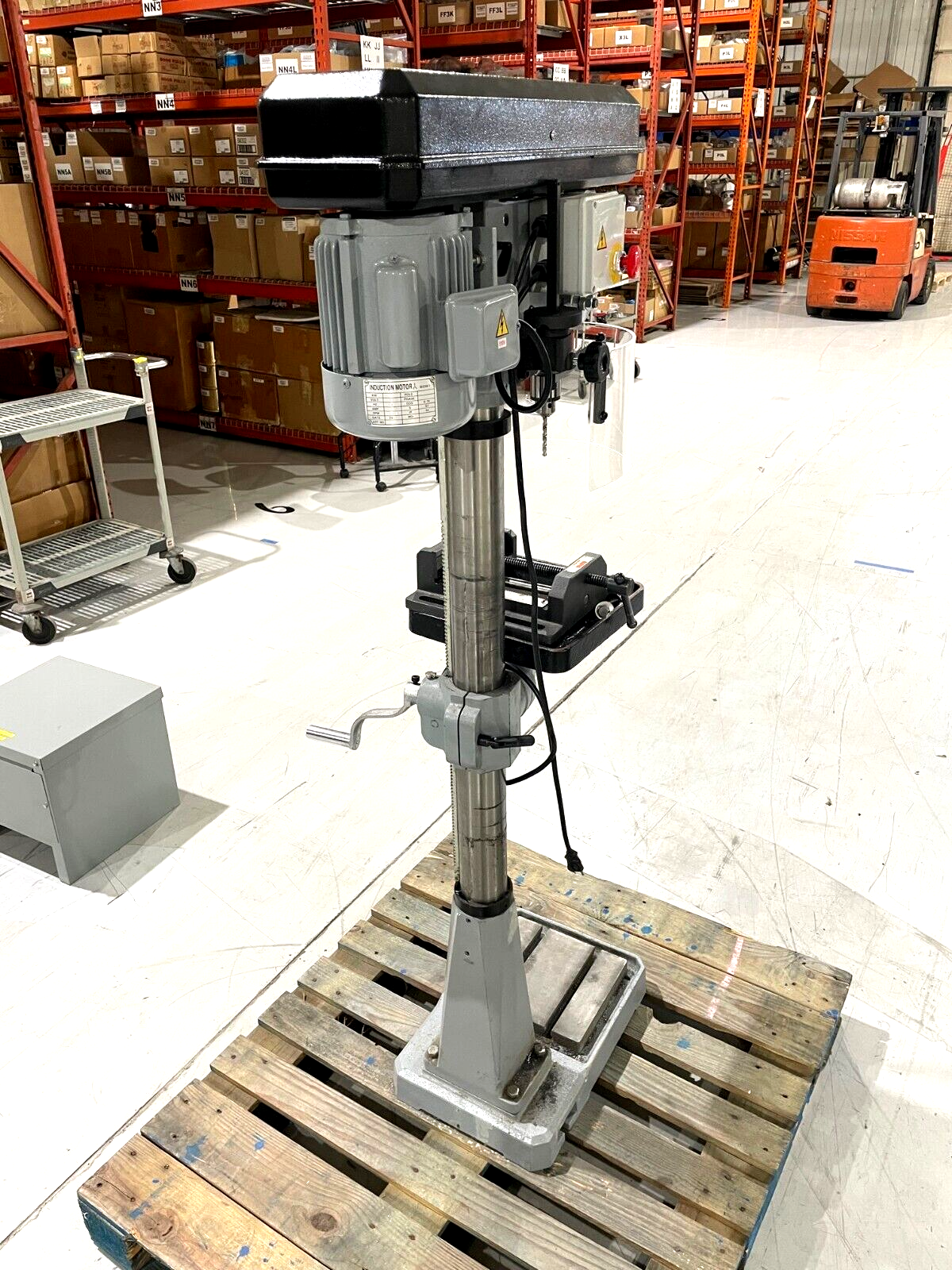 Dake SB-16 Floor Drill Press, 1/2 HP /.375 KW, 110V, 2014 - Maverick Industrial Sales