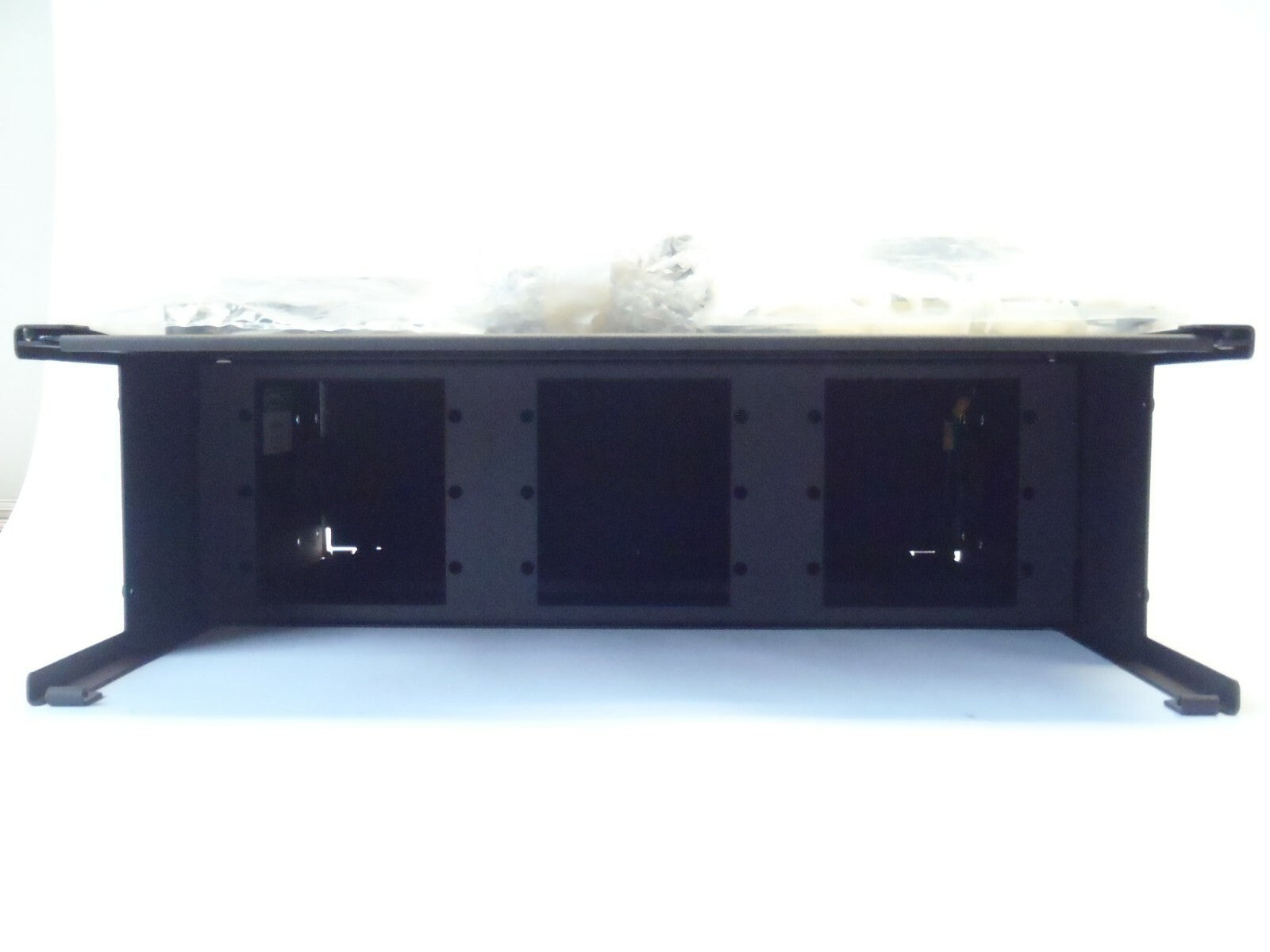Panduit HDFE9FAPBL Rack Mount Enclosure Accepts 9 FAP Adapter Panels - Open box - Maverick Industrial Sales