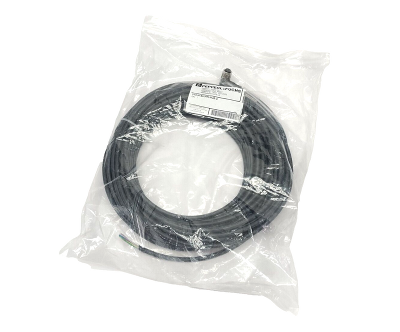 Pepperl+Fuchs V19-W-BK20M-PUR-U Female Cable, Angled M12 8-Pin, 20m, 239999-0008 - Maverick Industrial Sales