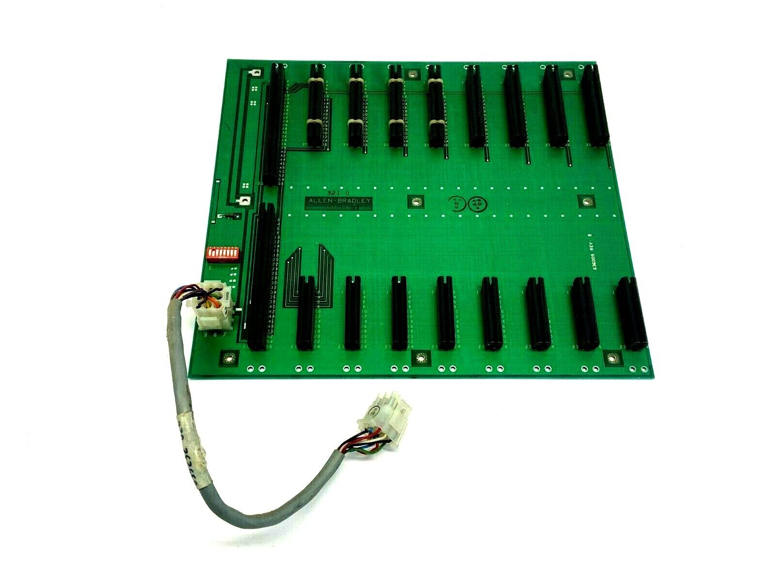 Allen Bradley 636009 Rev 5 Backplane Circuit Board for 1771-AB I/O Chassis - Maverick Industrial Sales