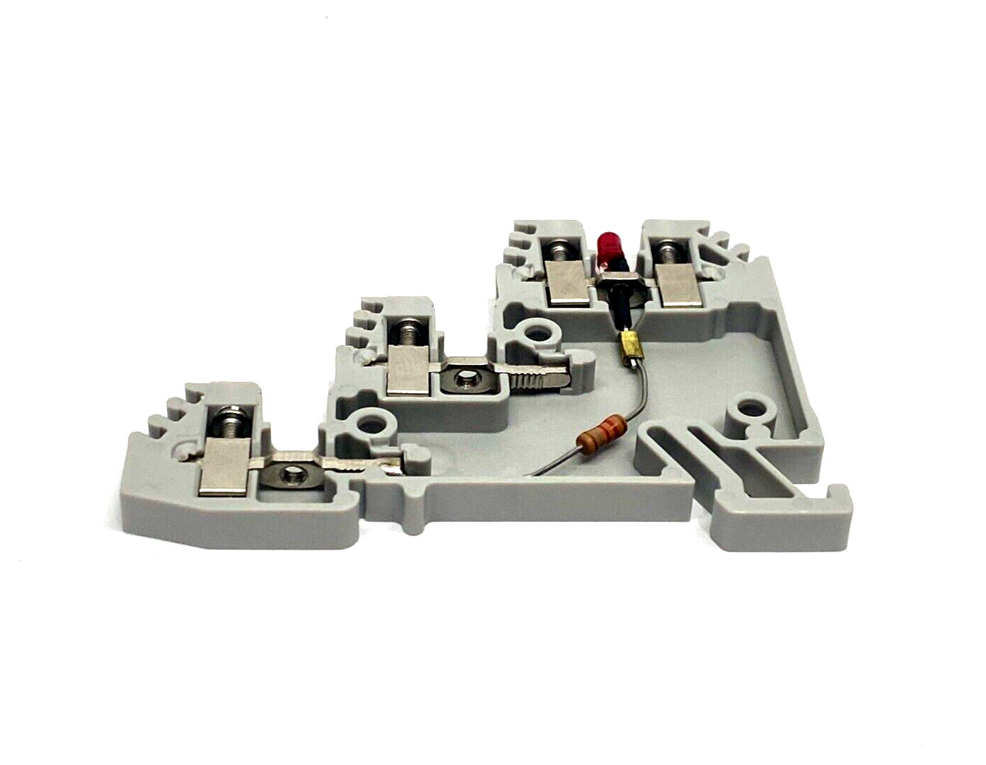 Allen Bradley 1492-WTS3LP IEC Terminal Block, 3-Level, Red LED, Gray LOT OF 10 - Maverick Industrial Sales