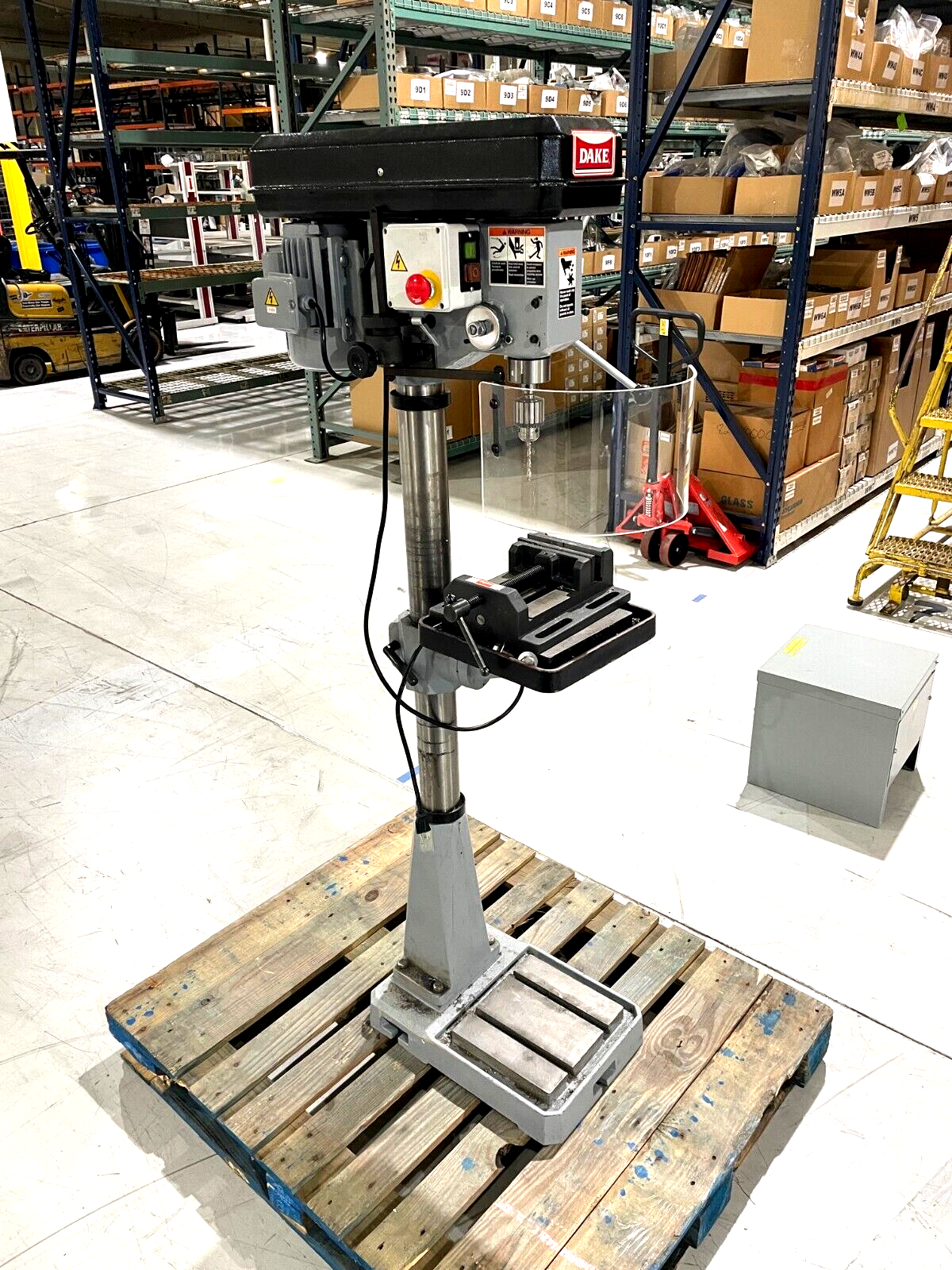 Dake SB-16 Floor Drill Press, 1/2 HP /.375 KW, 110V, 2014 - Maverick Industrial Sales
