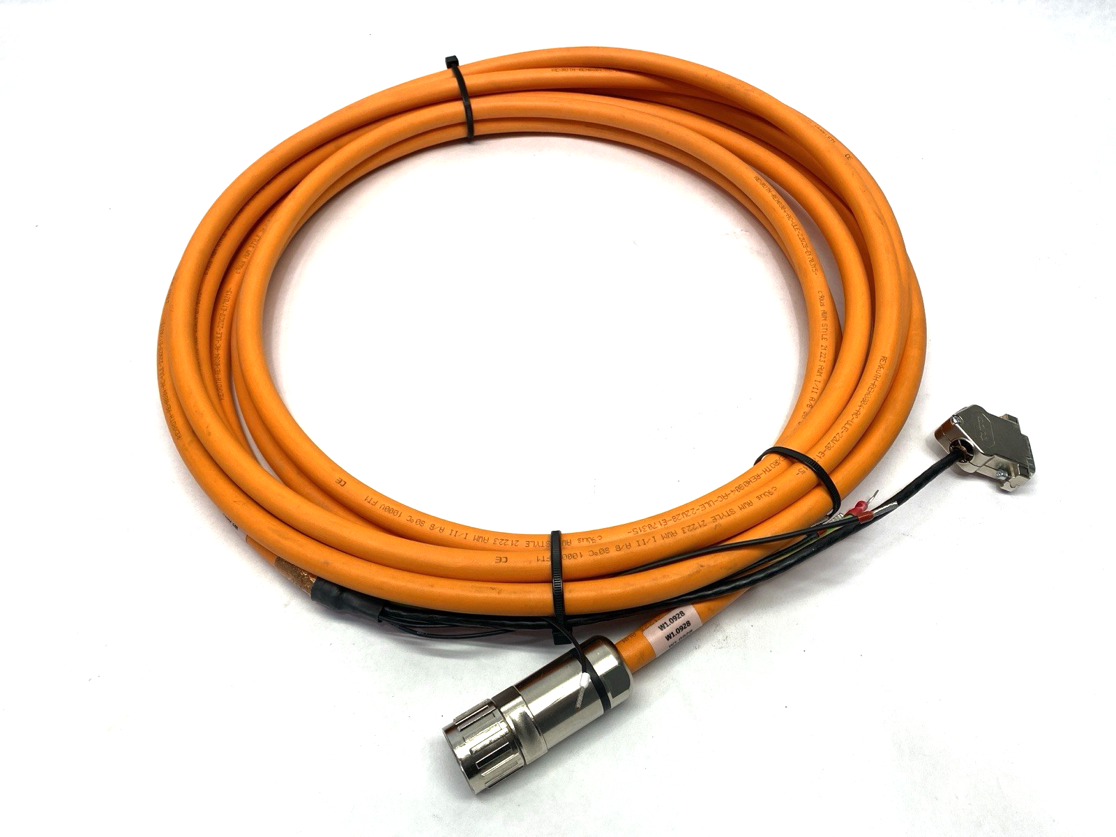 R911379792 | Bosch Rexroth Hybrid Cable 5m RH2-024DBB-NN-008,0 MISSING SCREW - Used - Maverick Industrial Sales