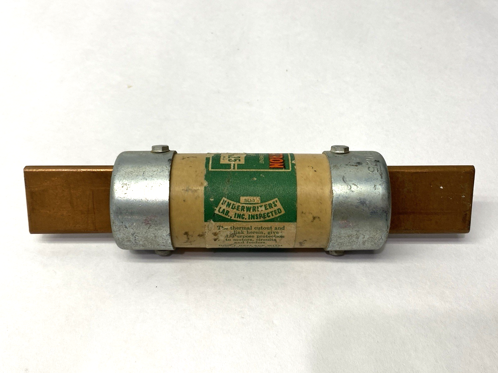 Bussmann FRN 125 Fusetron Dual Element Fuse 125A 250V - Maverick Industrial Sales