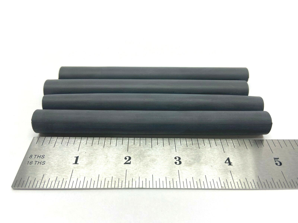 554-98-001 | Electro Insulation Black 1/2" Dia Heat Shrink Tubing 5" Long LOT OF 4 - New – Open box - Maverick Industrial Sales