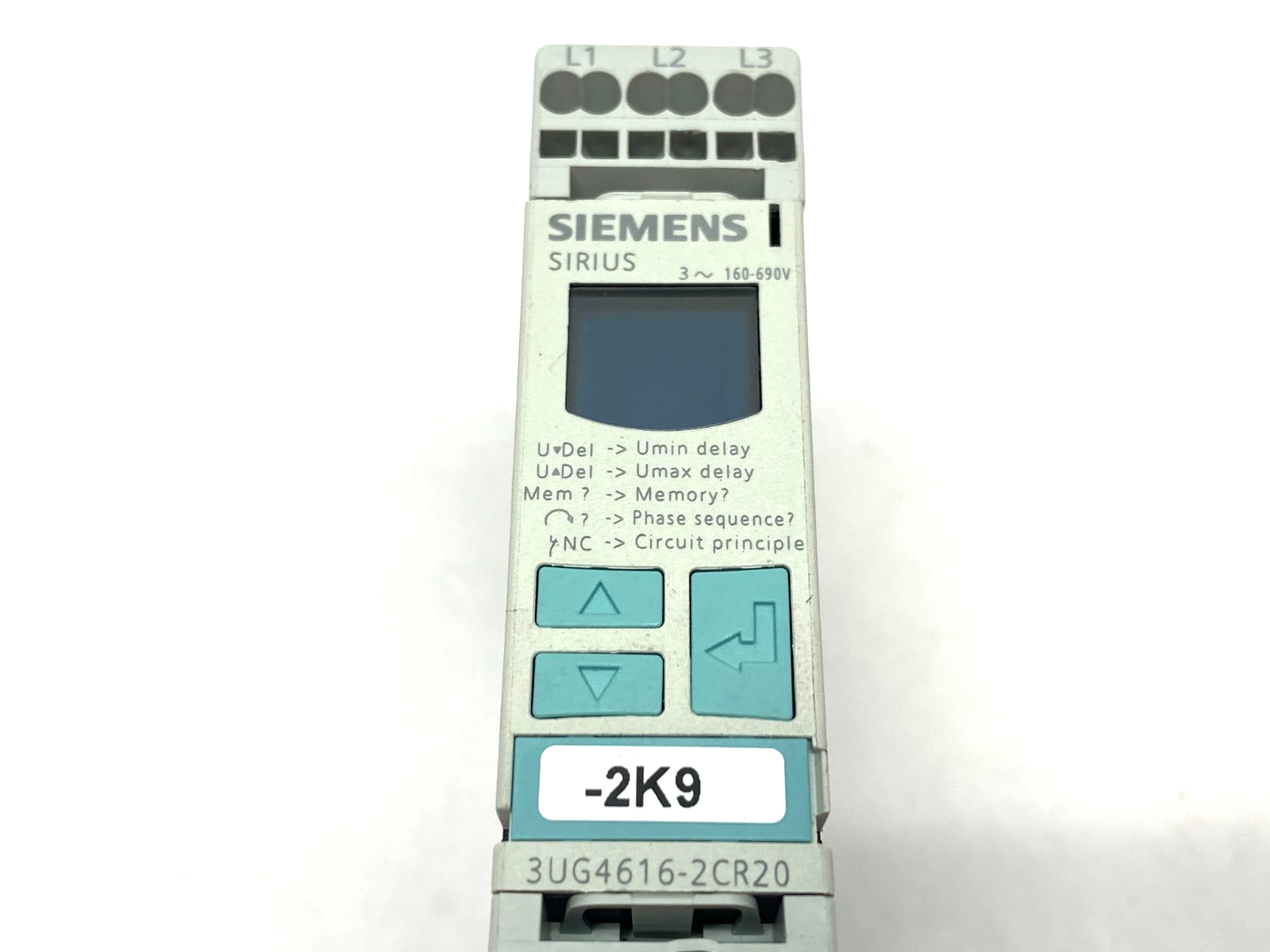3UG4616-2CR20 | Siemens Digital Monitoring Relay 12-pol for 3-Phase - Used - Maverick Industrial Sales