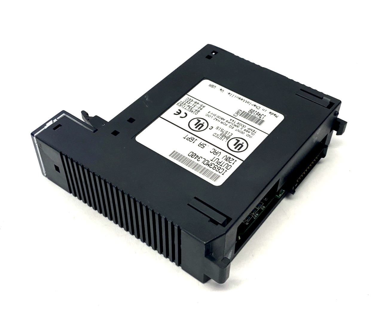 IC693MDL340D | GE Fanuc Output Module 120VAC 0.5A 16PT NO TERMINAL - Used - Maverick Industrial Sales