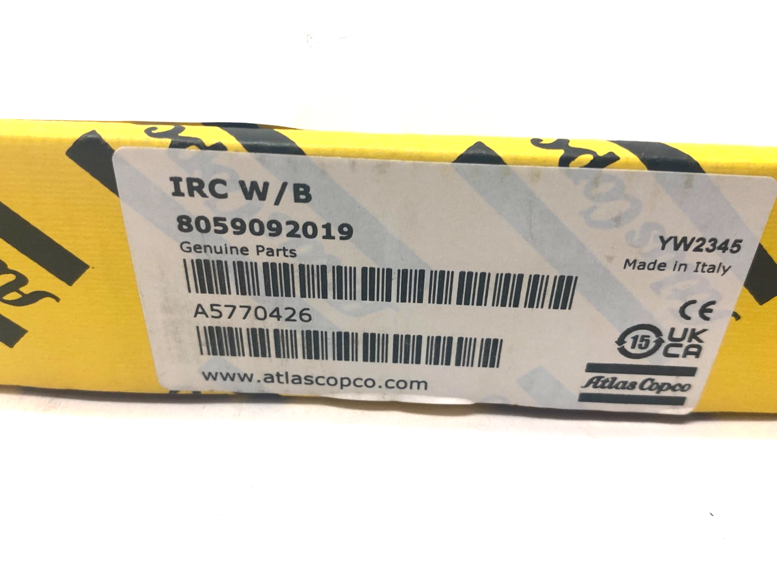 Atlas Copco 8059092019 ServAid Start Page IRC W/B - Maverick Industrial Sales