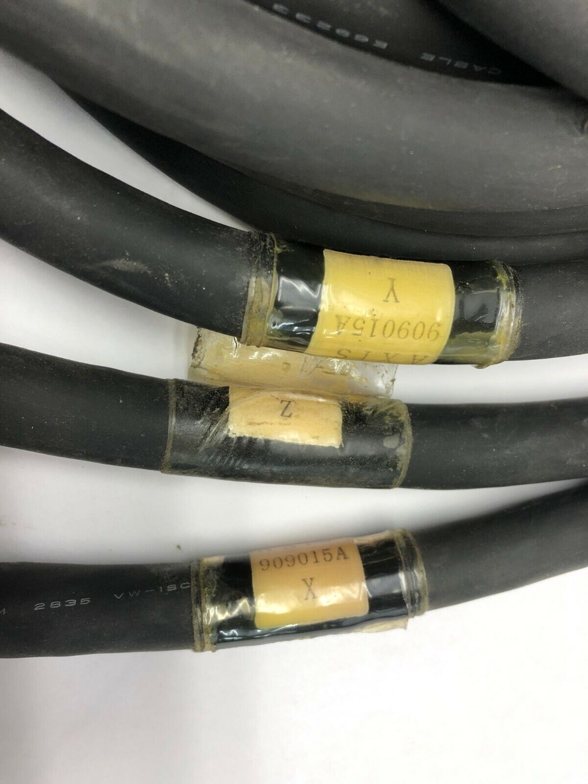 Mitutoyo 909015A CMM Machine X Y Z Axis Control Cables 10ft FN905 - Maverick Industrial Sales