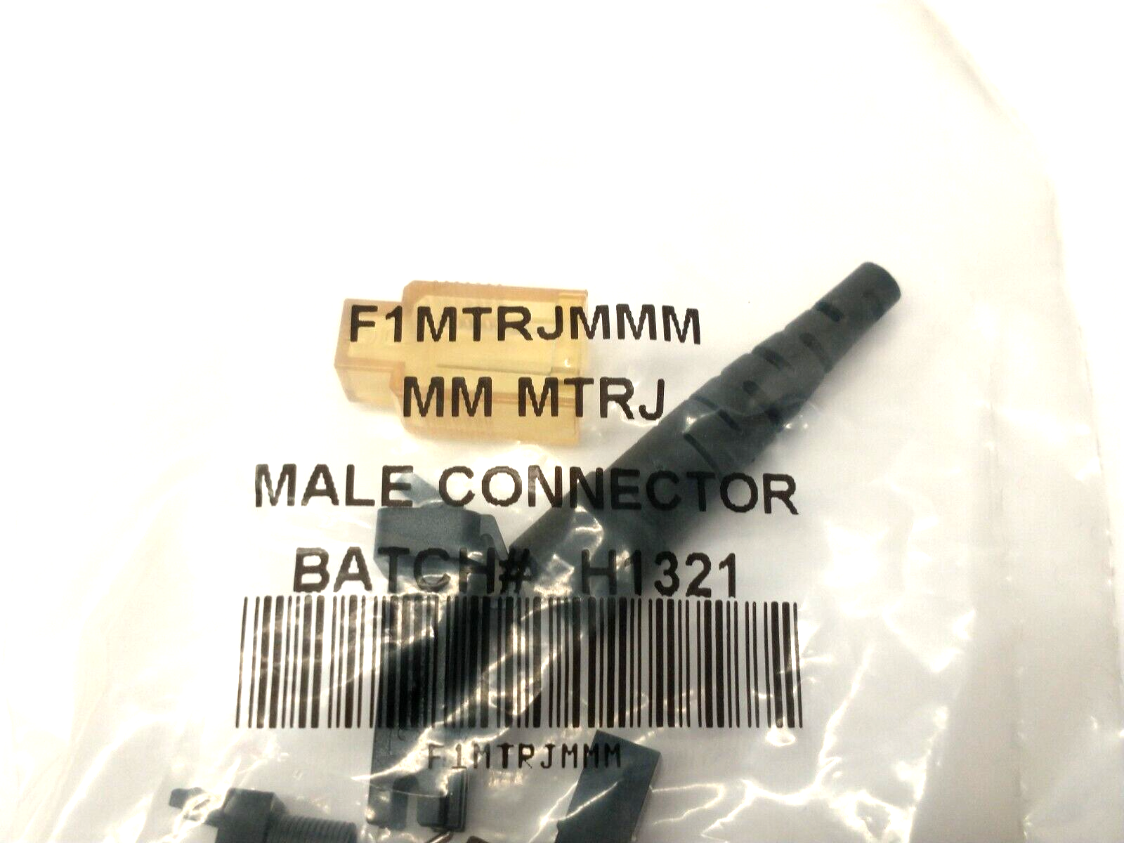F1MTRJMMM,MM MTRJ | F1MTRJMMM FIS Fiber Optic Connector MM MTRJ Male ...