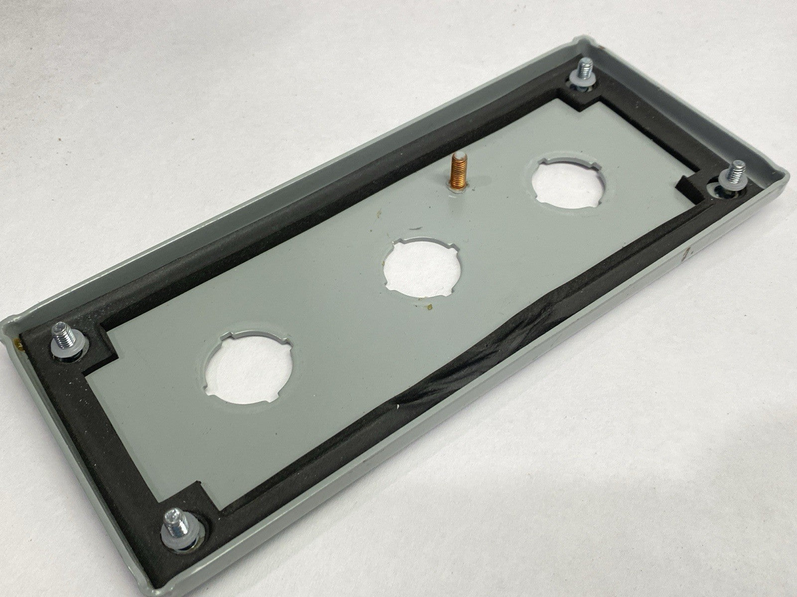 Hoffman E3PB 3-Hole Pushbutton Enclosure Type 12 8" x 3.25" x 2.75" - Maverick Industrial Sales