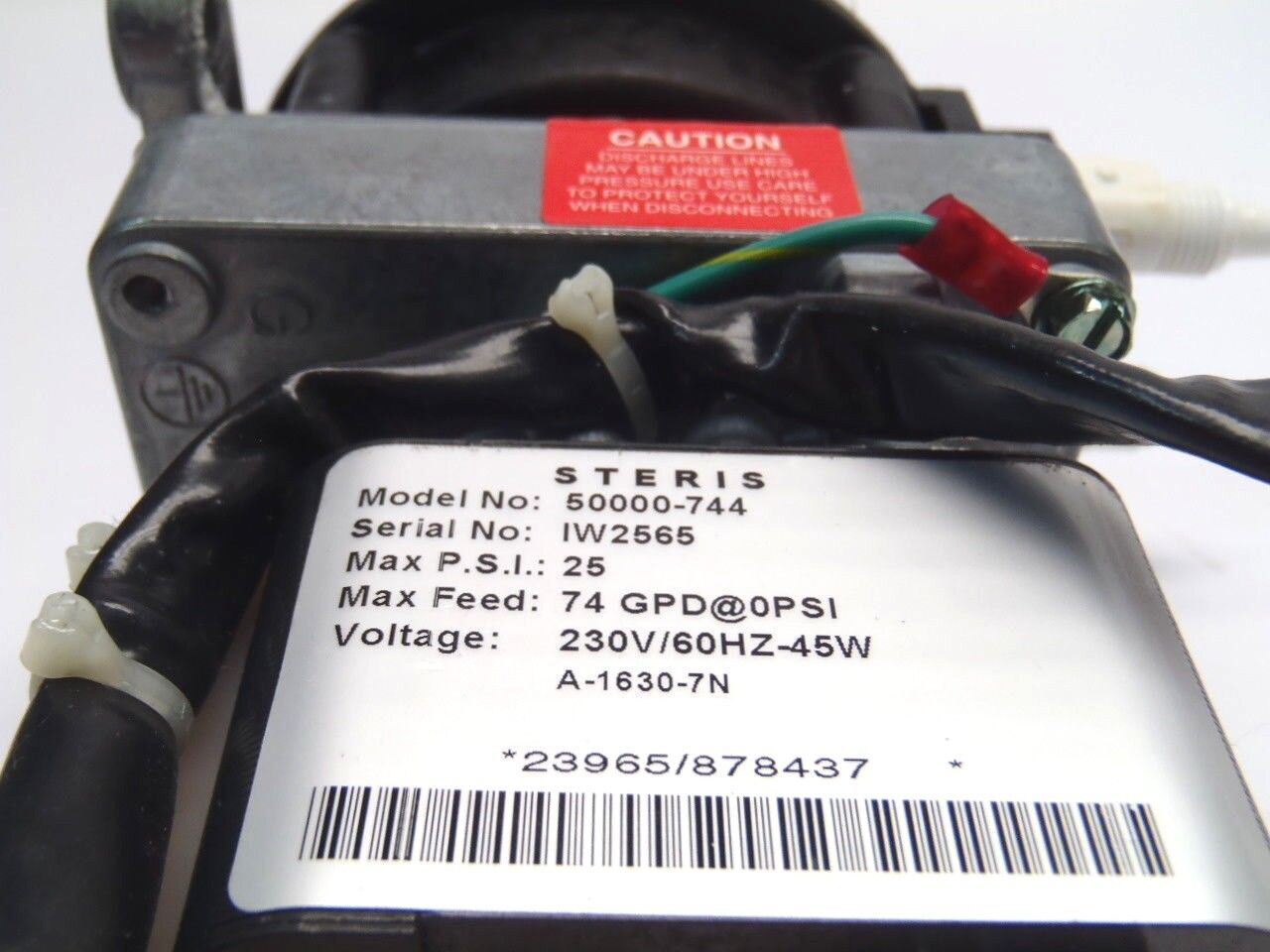 FlexFlo Blue-White Industries Steris 50000-744 Pump Assembly 230V/60HZ-45W - Maverick Industrial Sales