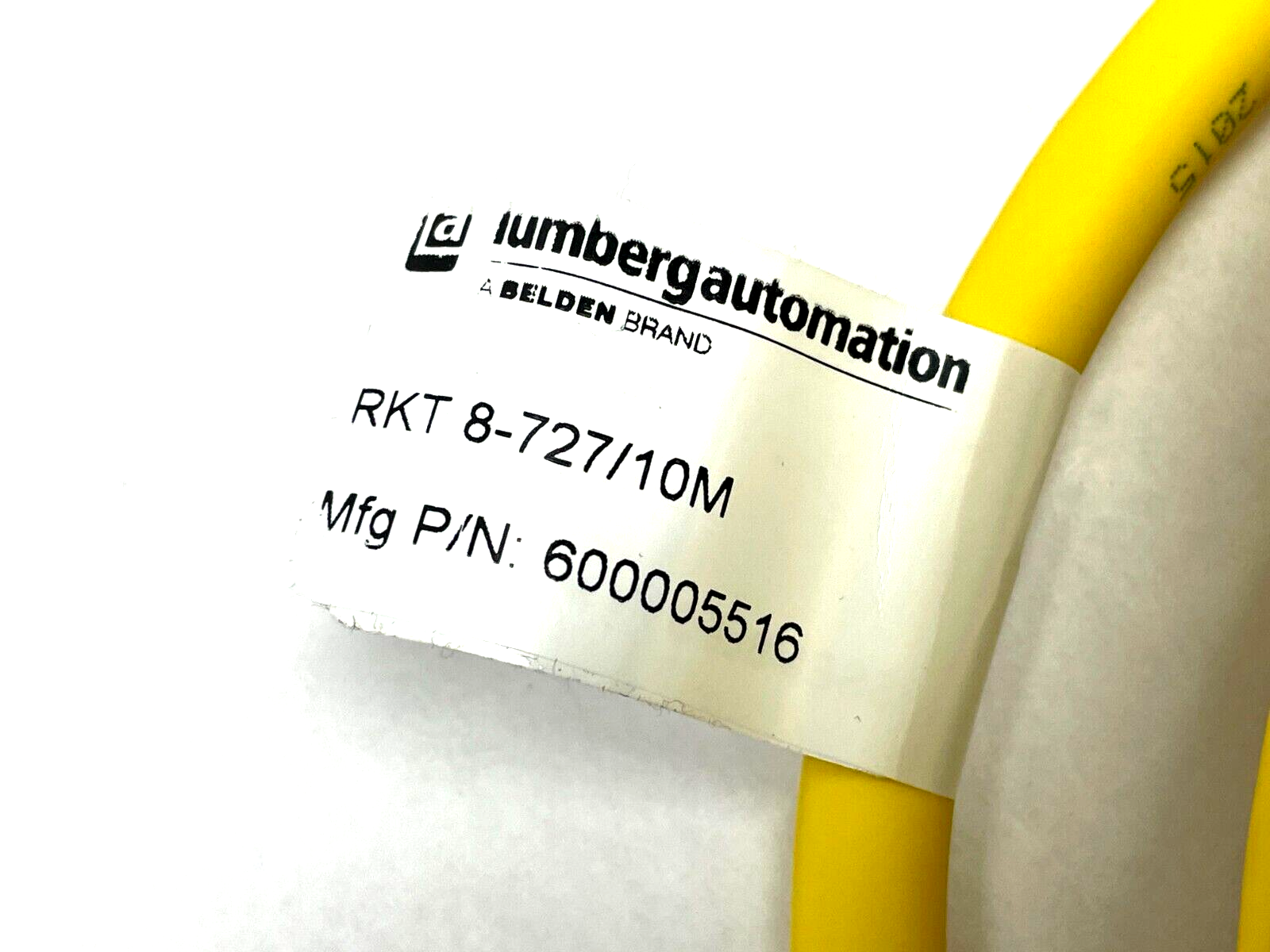 RKT 8-727/10M | Lumberg Automation Single-Ended Cordset 10m Length - New – Open box - Maverick Industrial Sales