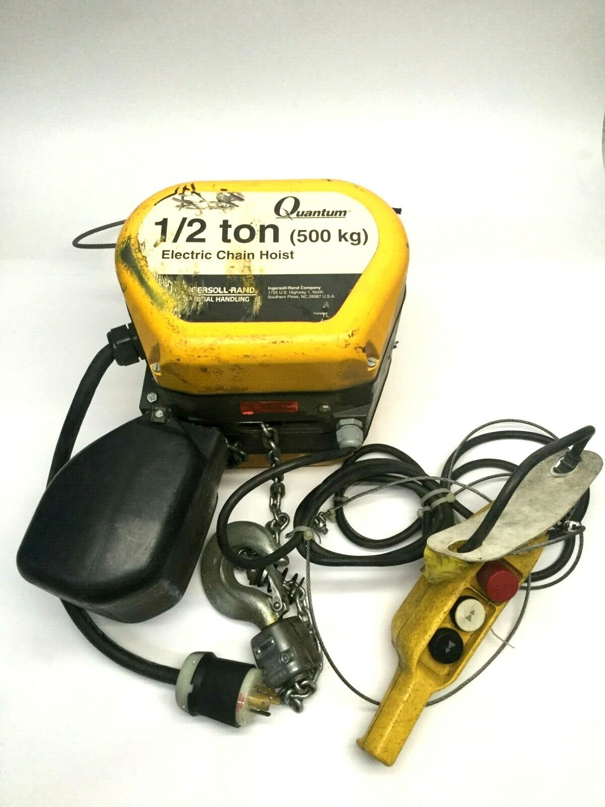 Ingersoll Rand Q50-1ND50E10-114CP Quantum Electric Chain Hoist 1/2 Ton - Maverick Industrial Sales