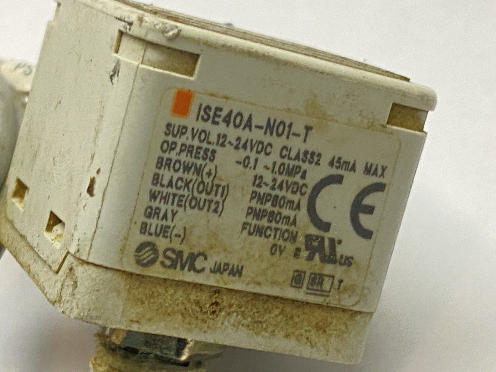 ISE40A-N01-T | SMC Pneumatic Pressure Switch - For parts or not working - Maverick Industrial Sales