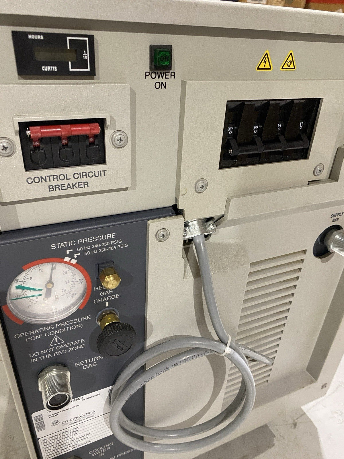 8135901G001 | CTI Cryogenics 9600 Series Compressor 380-460V 3Ph - Used - Maverick Industrial Sales