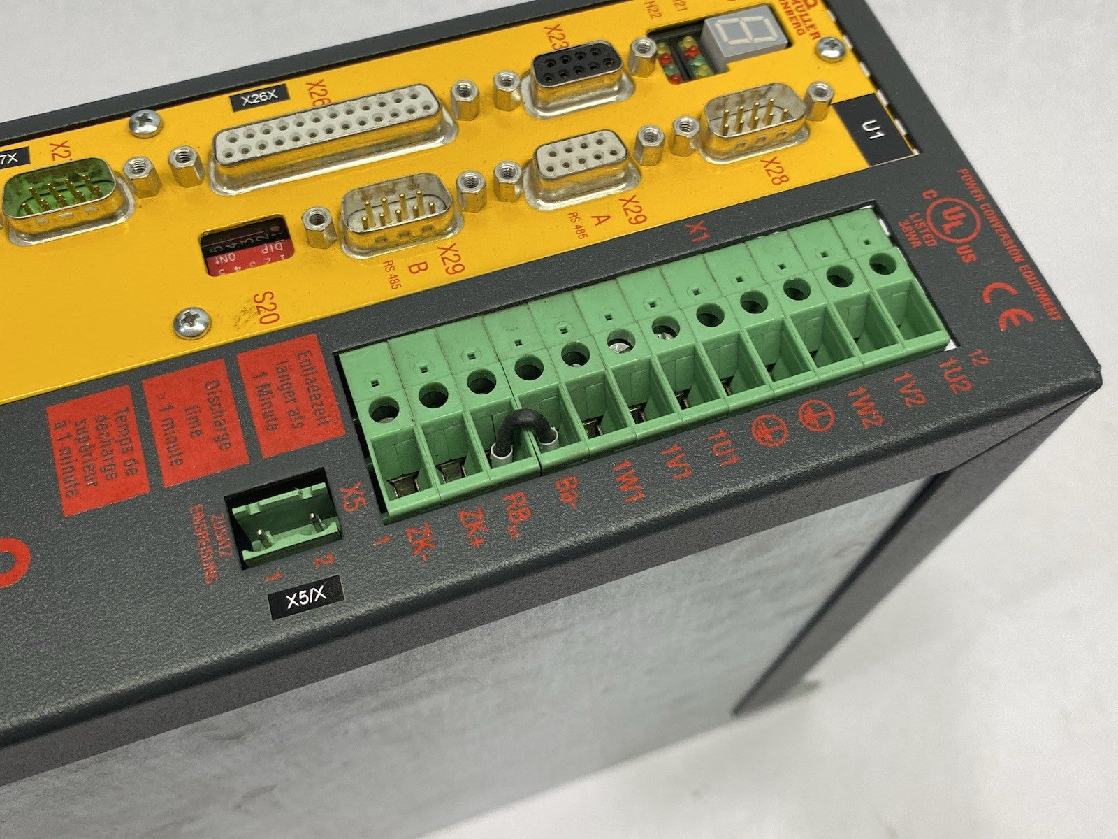 BUM60-08/16-54-B-001 | Baumüller Servo Drive 3-Phase BUM60-VC-0A-0001 - Used - Maverick Industrial Sales