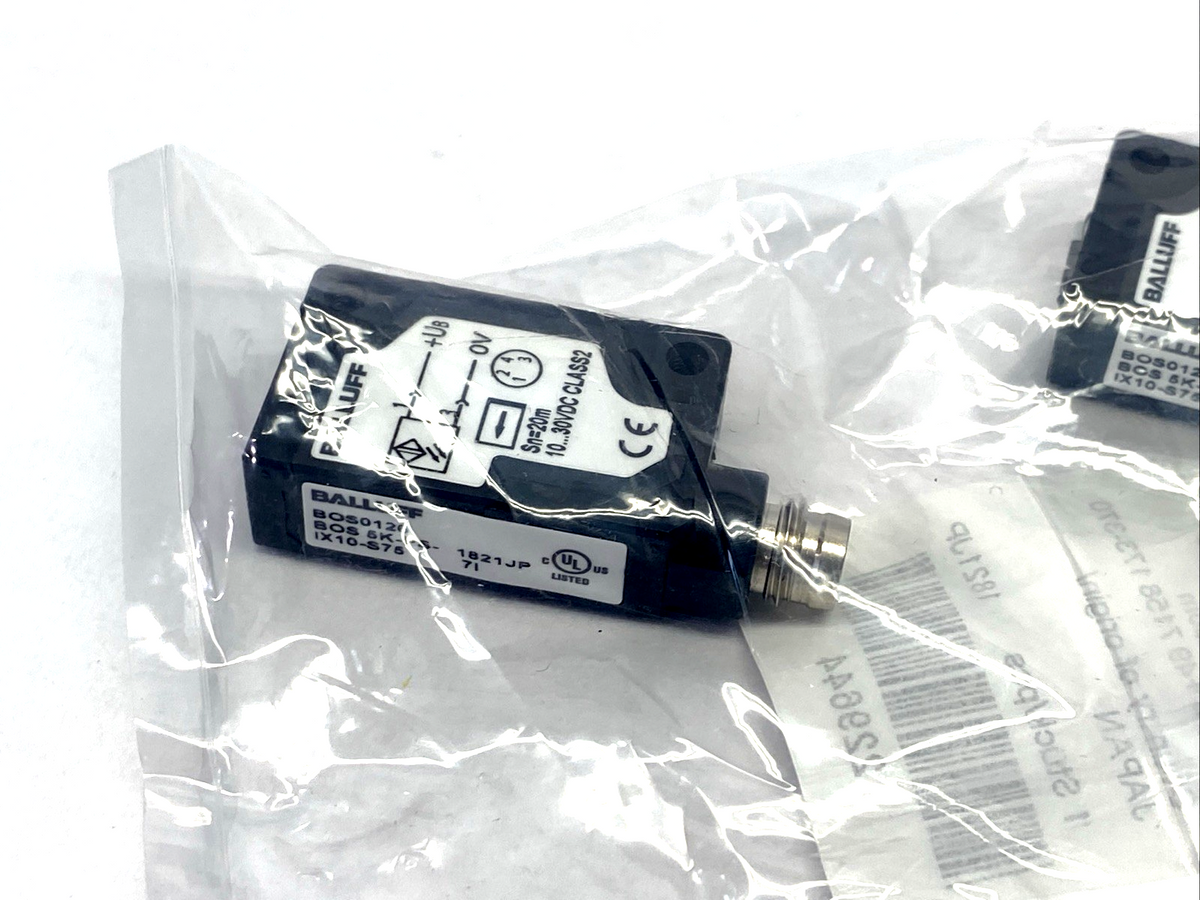 Balluff BOS0126 Photoelectric Sensor Transmitter & Receiver BOS 5K-PS-IX10-S75 - Maverick Industrial Sales