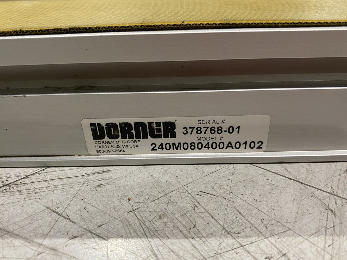 Dorner 240M080400A0102 Flat Belt Conveyor 2200 Series 48" L x 8" W - Maverick Industrial Sales