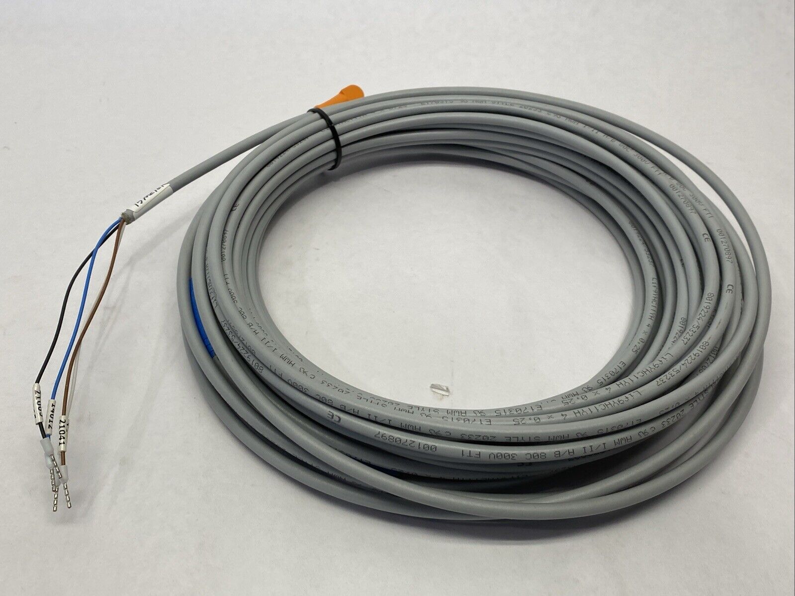 Lumberg Automation RKMWVS 4-358/15M Actuator / Sensor Cable Female M12 4-Pin 15m - Maverick Industrial Sales