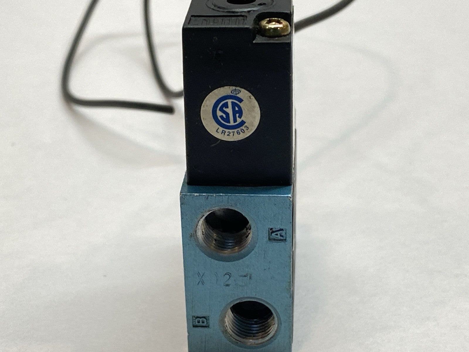 45A-SA1-DFEC-1BA | MAC Valves Solenoid Valve 12VDC 2.4W - Used - Maverick Industrial Sales