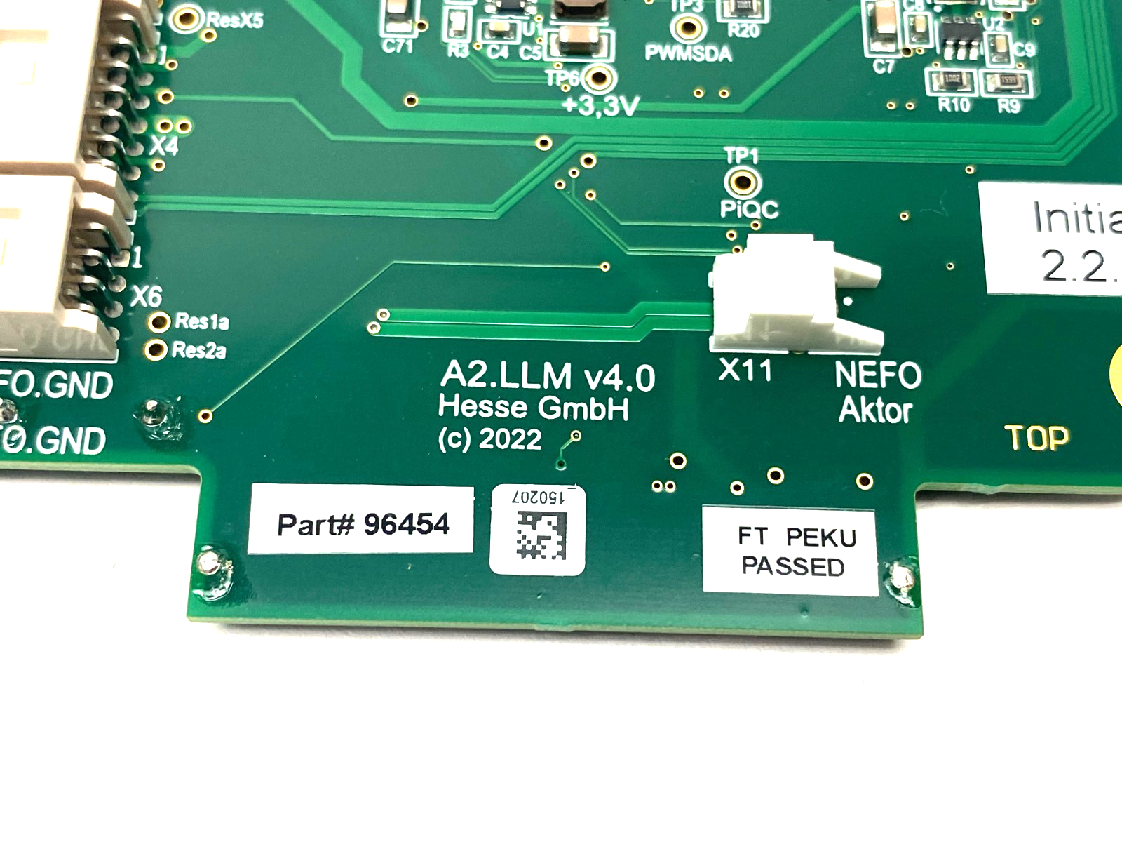 Hesse BF2-A2.LLM v4.0 Control Unit PCI Card 96454 - Maverick Industrial Sales