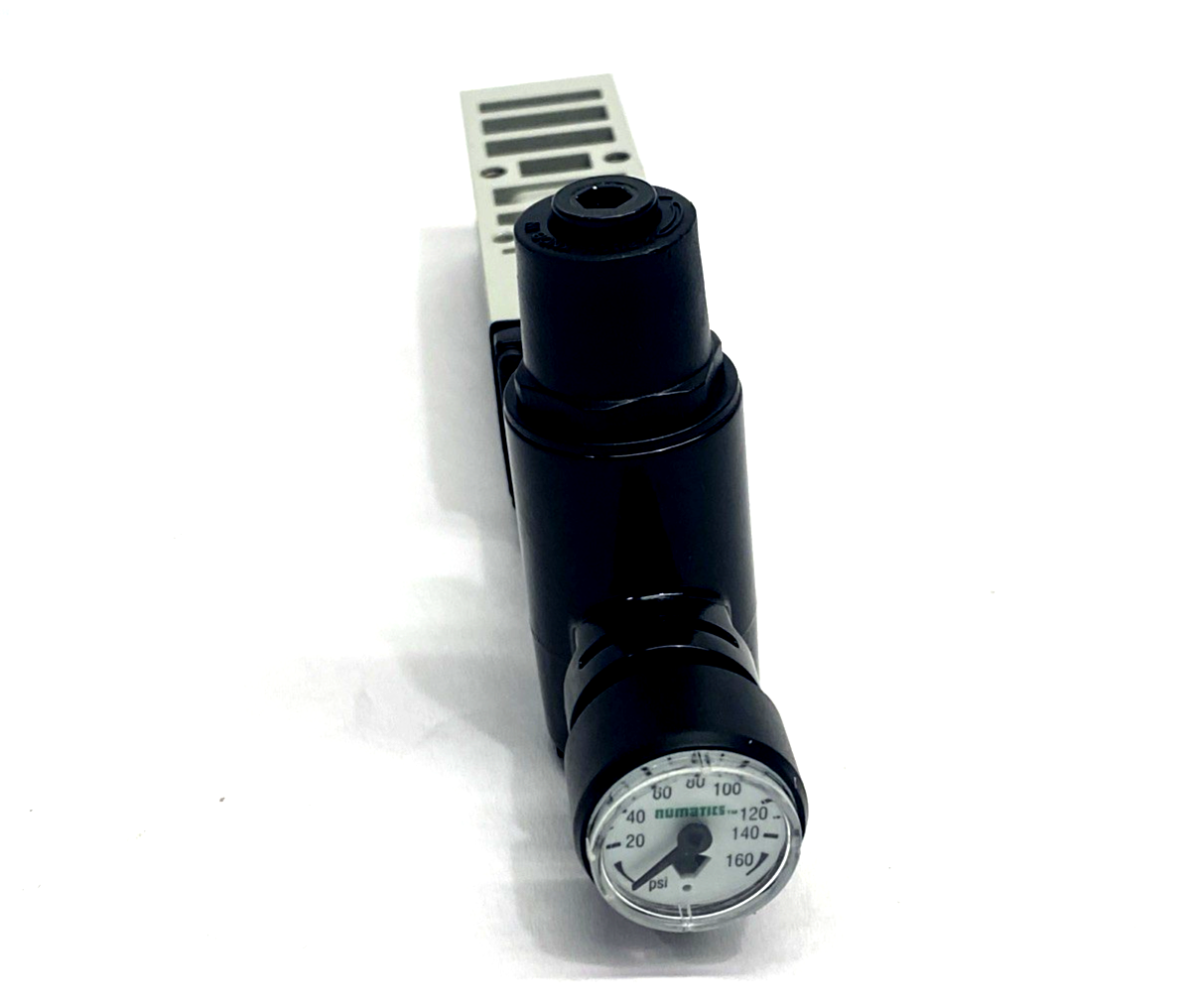 122RS100J000000 | Numatics Pneumatic Manifold Sandwich Regulator 10-130 PSI - New – Open box - Maverick Industrial Sales