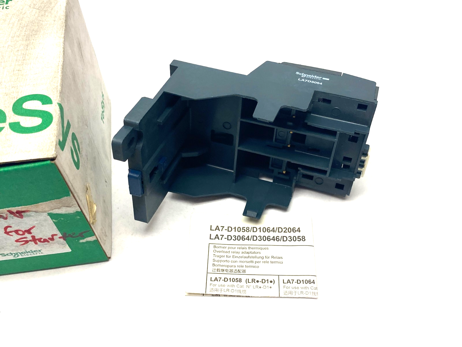 Schneider Electric LA7D3064 TeSys LRD Thermal Overload Relay Terminal Block - Maverick Industrial Sales
