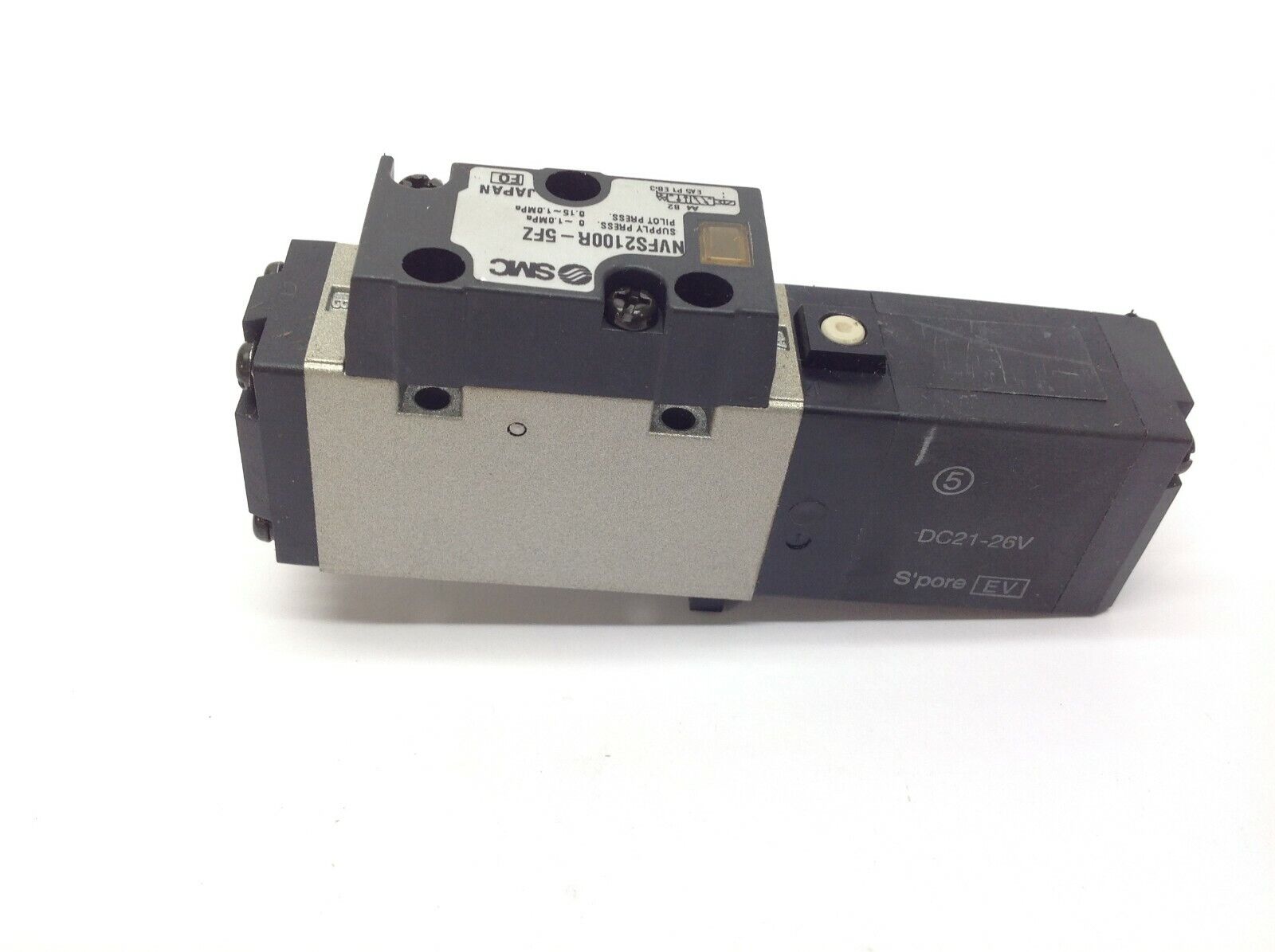 SMC NVFS2100R-5FZ Solenoid Valve 5 Port 2 Position - Maverick Industrial Sales