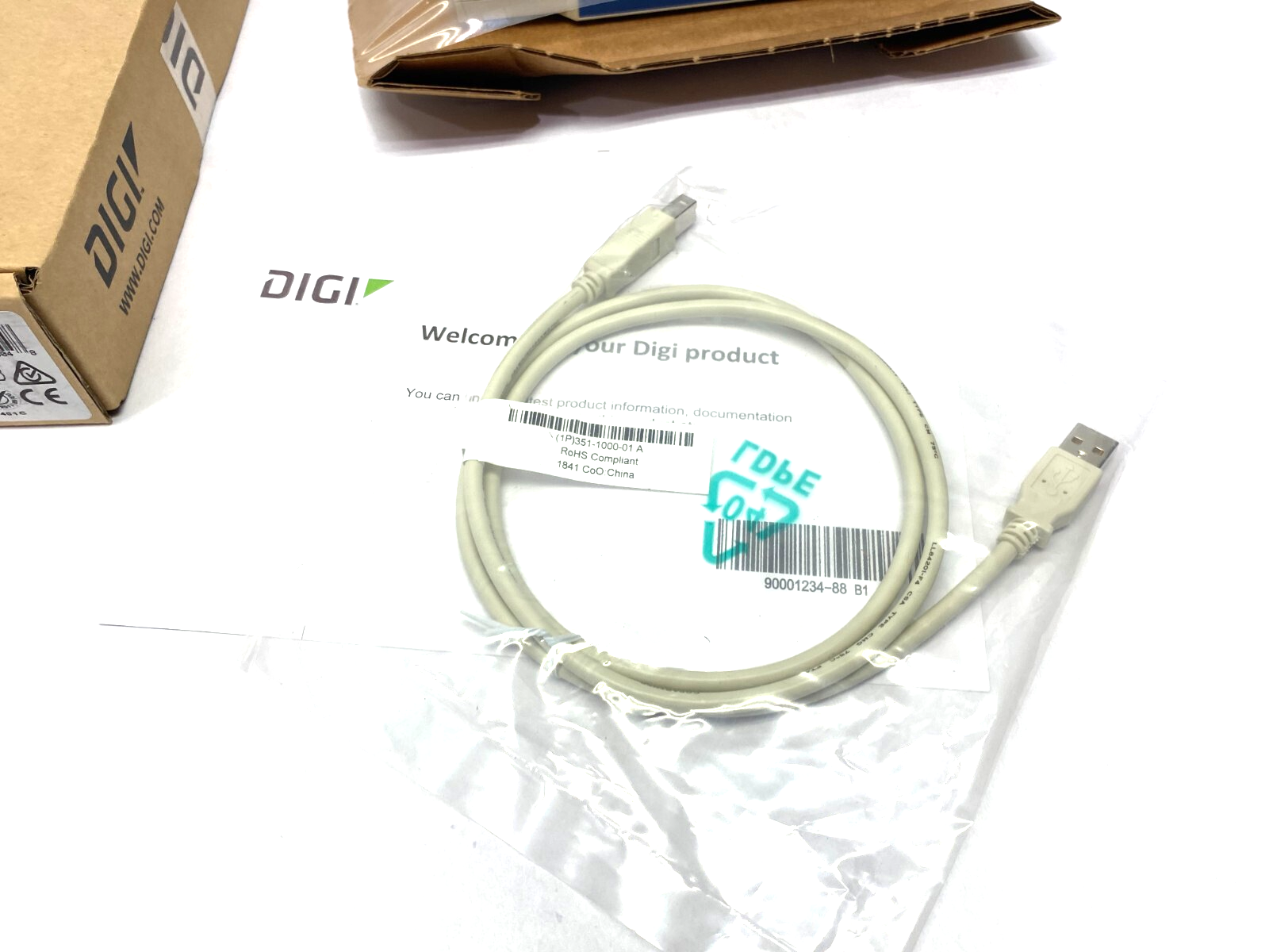 Digi 301-1000-04 Edgeport/4 Converter 4-Port RS-232 serial DB-9 - Maverick Industrial Sales