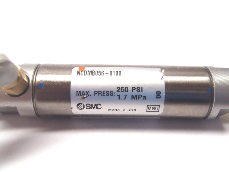 SMC NCDMB056-0100 Pneumatics Air Cylinder Max Press 250 PSI 1.7 MPa - Maverick Industrial Sales