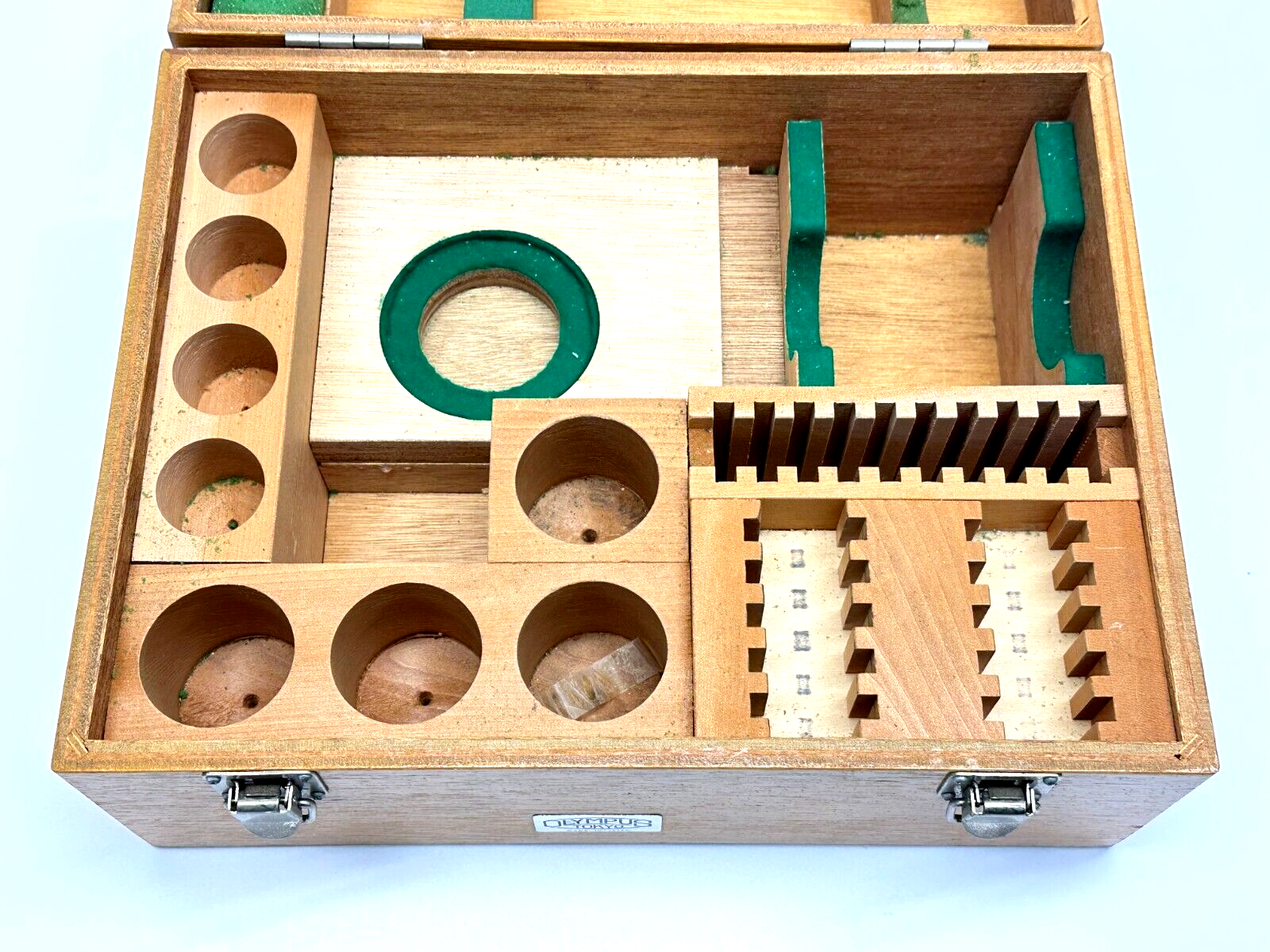 Olympus Japan Filter and Accessory Wooden Box 12-1/4" x 9-1/2" x 6" - Maverick Industrial Sales