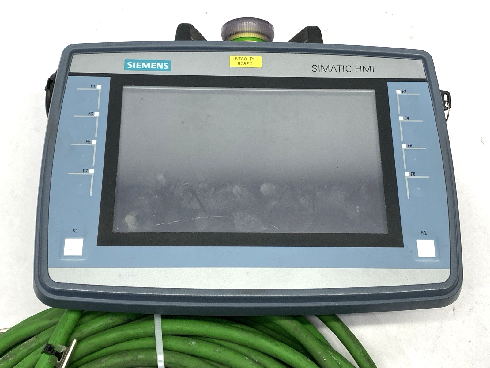 6AV2125-2GB23-0AX0 | Siemens SIMATIC HMI KTP700F Mobile, 7.0" TFT Display w/ Cable - Used - Maverick Industrial Sales