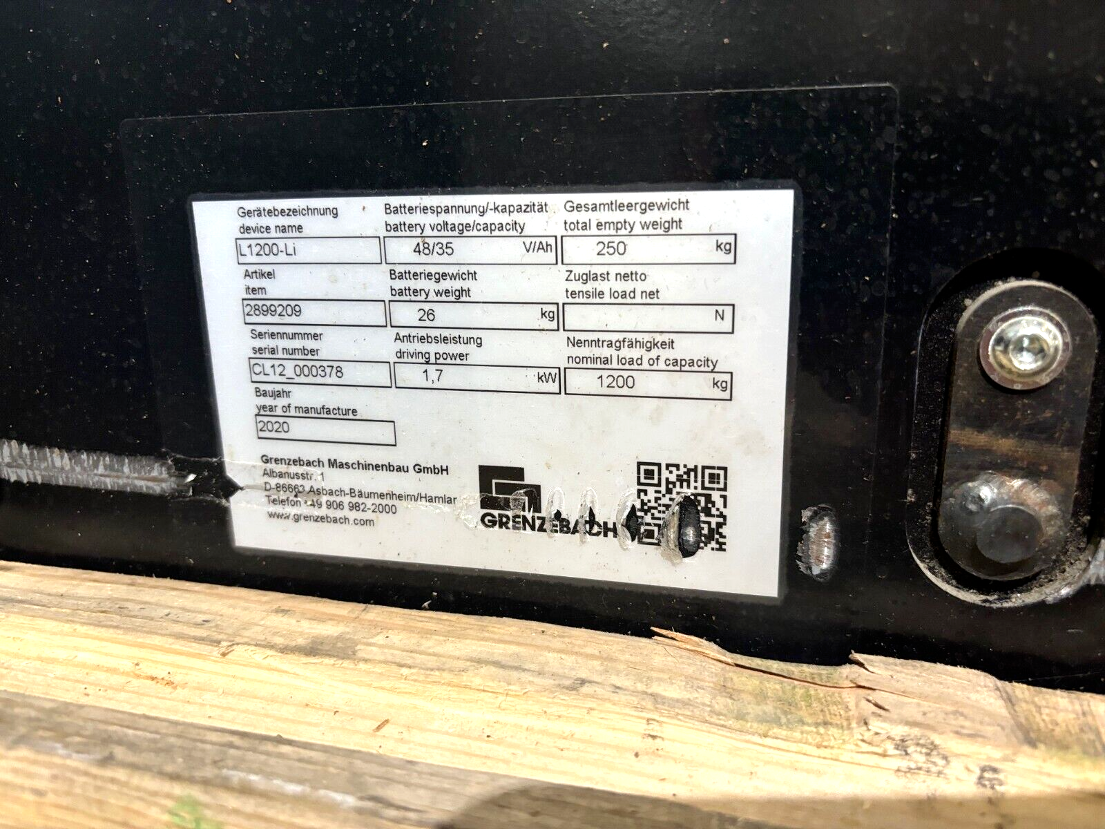 L1200 L1200-Li | Grenzebach AGV's, Automated Guided Vehicles (2020) LOT OF 2 - Used - Maverick Industrial Sales