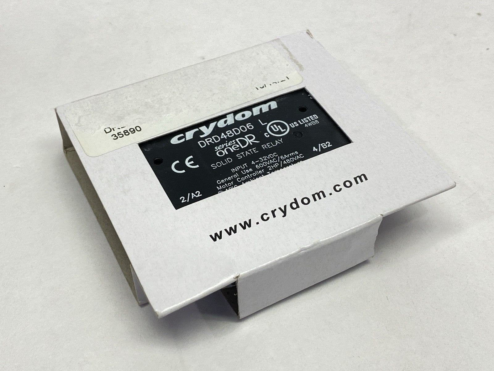 DRD48D06 | Crydom Dual Solid State Relay 2 Phase 4-32VDC - New - Maverick Industrial Sales