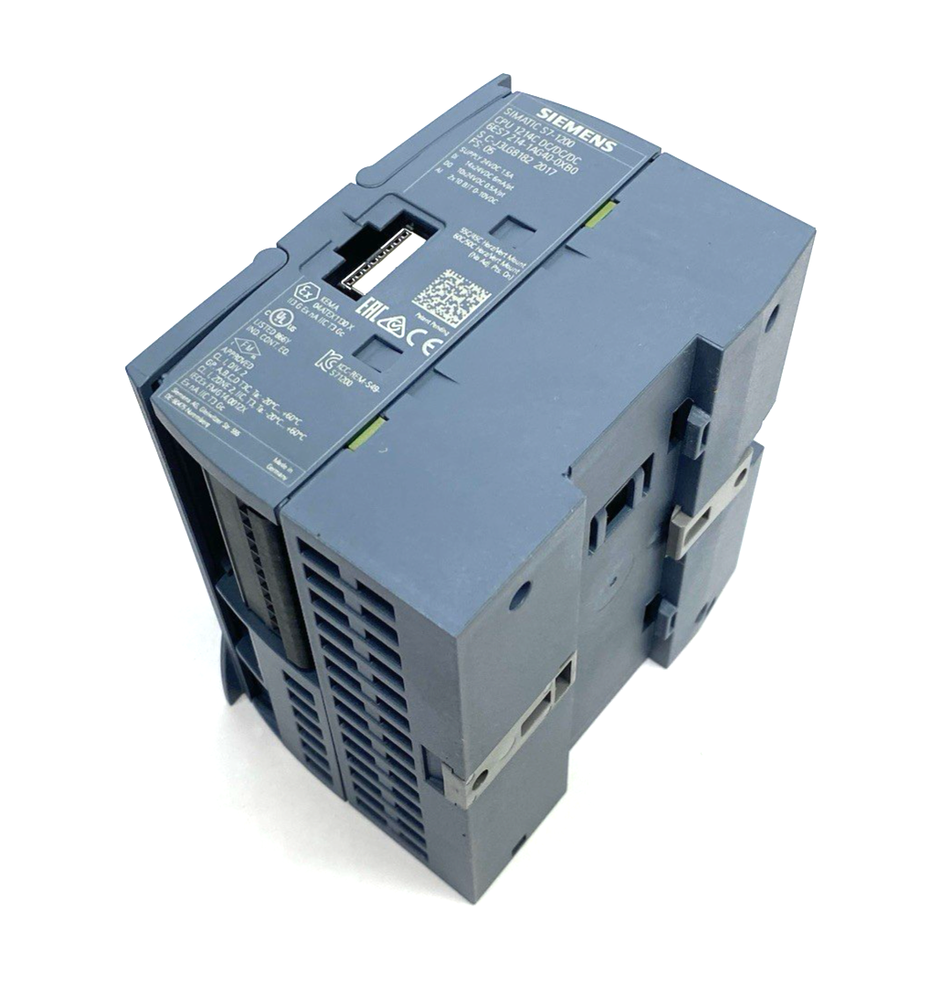 Siemens 6ES7214-1AG40-0XB0 SIMATIC S7-1200 Compact CPU Unit 1214C DC/DC/DC - Maverick Industrial Sales