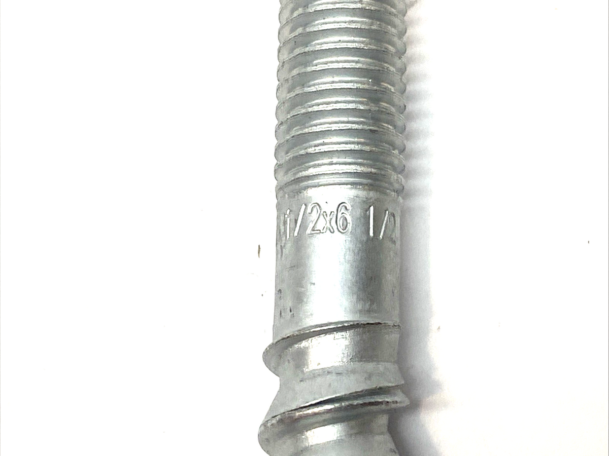 Hilti 2018444 Anchor Rod HIT-Z 1/2" x 6-1/2" Galvanized NO NUT/WASHER LOT OF 2 - Maverick Industrial Sales
