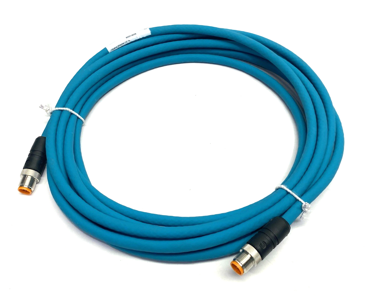 900016036 | Lumberg Automation Double Ended Ethernet Cable 0985 856 100/5M - New – Open box - Maverick Industrial Sales