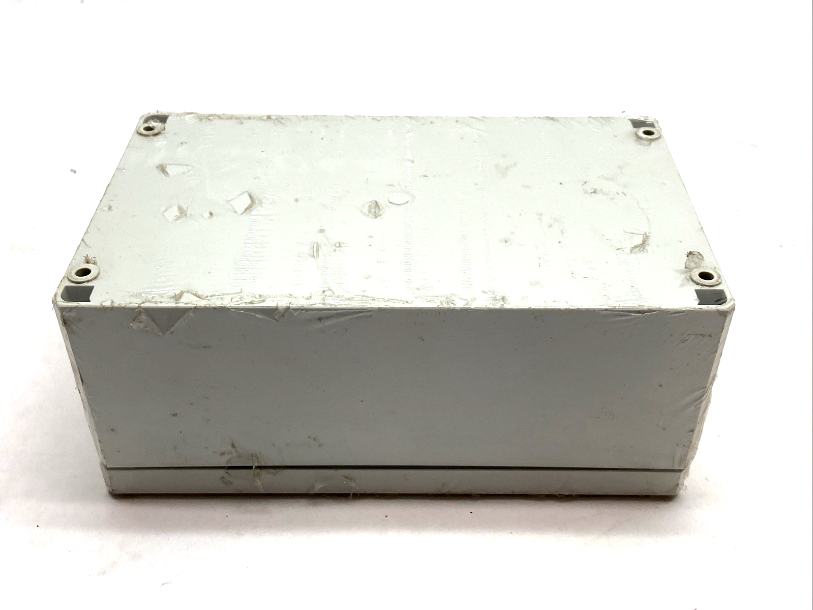 Hoffman Q4PBPCD QLine D Pushbutton Enclosure Type 4X 4PBx30.5mm Light Gray - Maverick Industrial Sales
