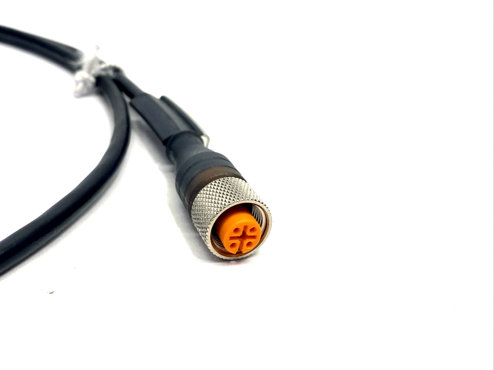 Lumberg RST 4-RKT 4-295/1 M Double-End Cordset 4-Pin M12 Male To Female 1m 2919 - Maverick Industrial Sales