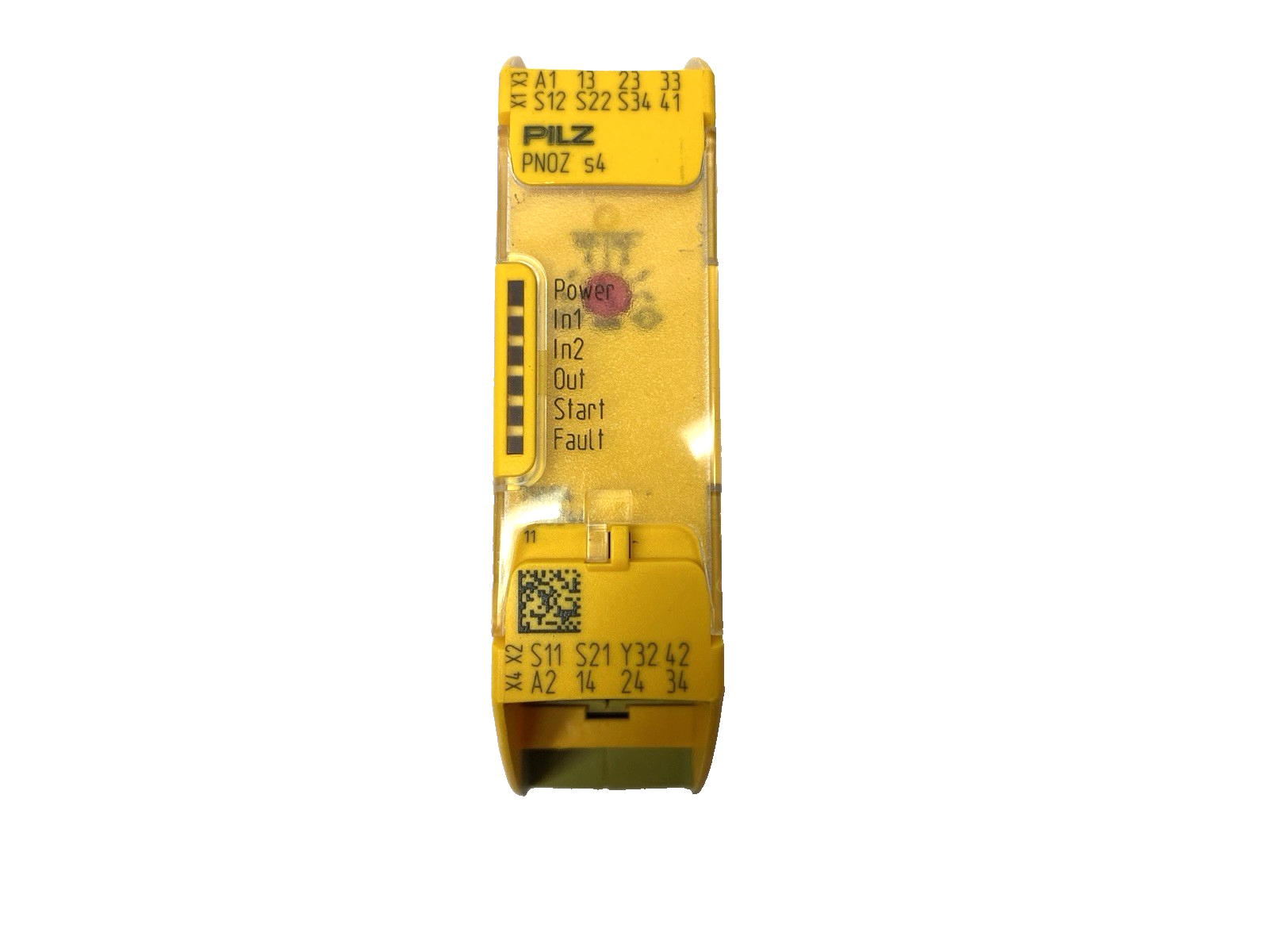 PNOZ s4 24VDC 3n/o 1n/c | Pilz Safety Relay 750104 NO TERMINALS DAMAGED DIN LATCH - Used - Maverick Industrial Sales