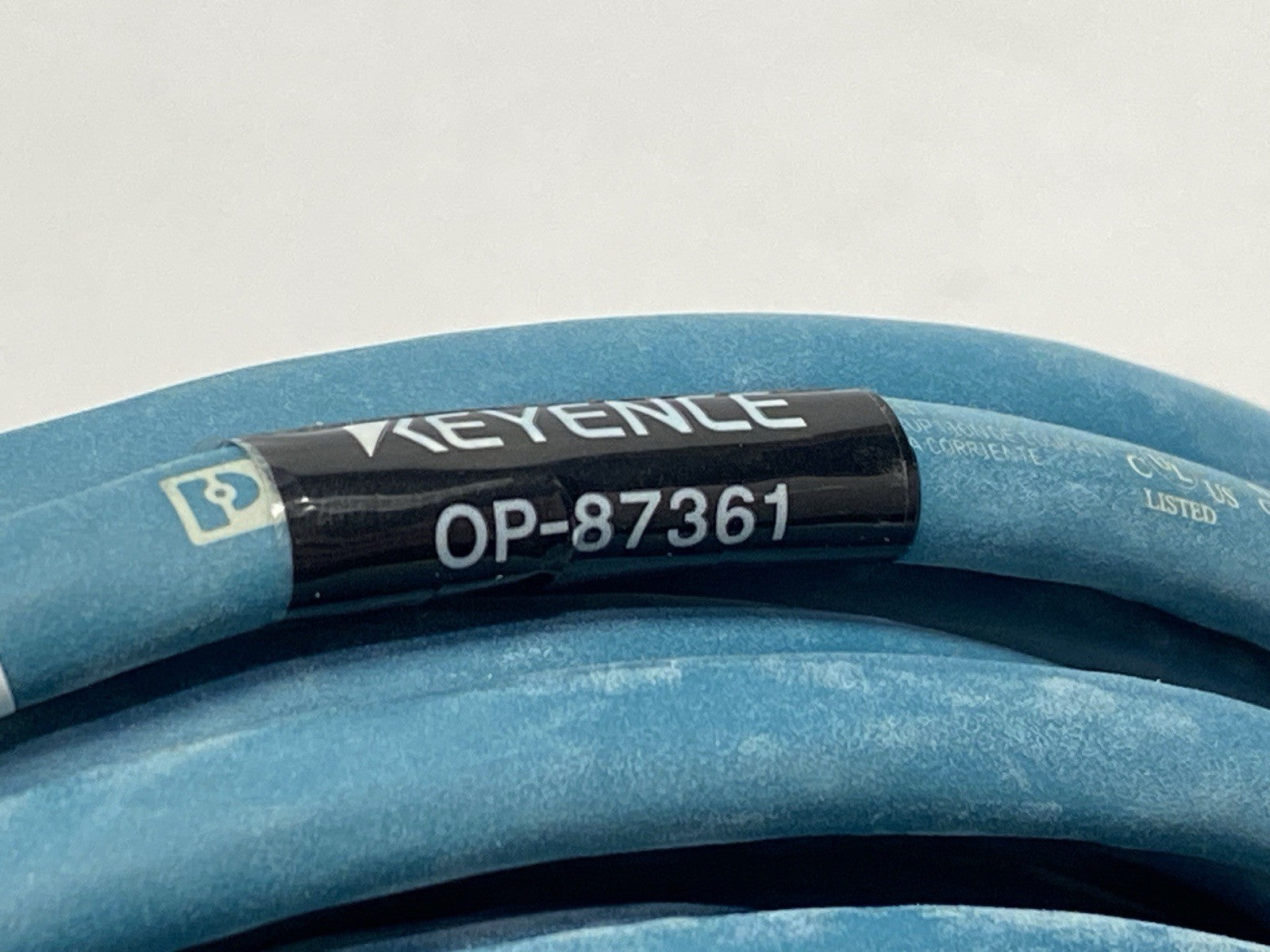 OP-87361 | Keyence Ethernet Cable NFPA79 Compatible 10m - New – Open Box - Maverick Industrial Sales