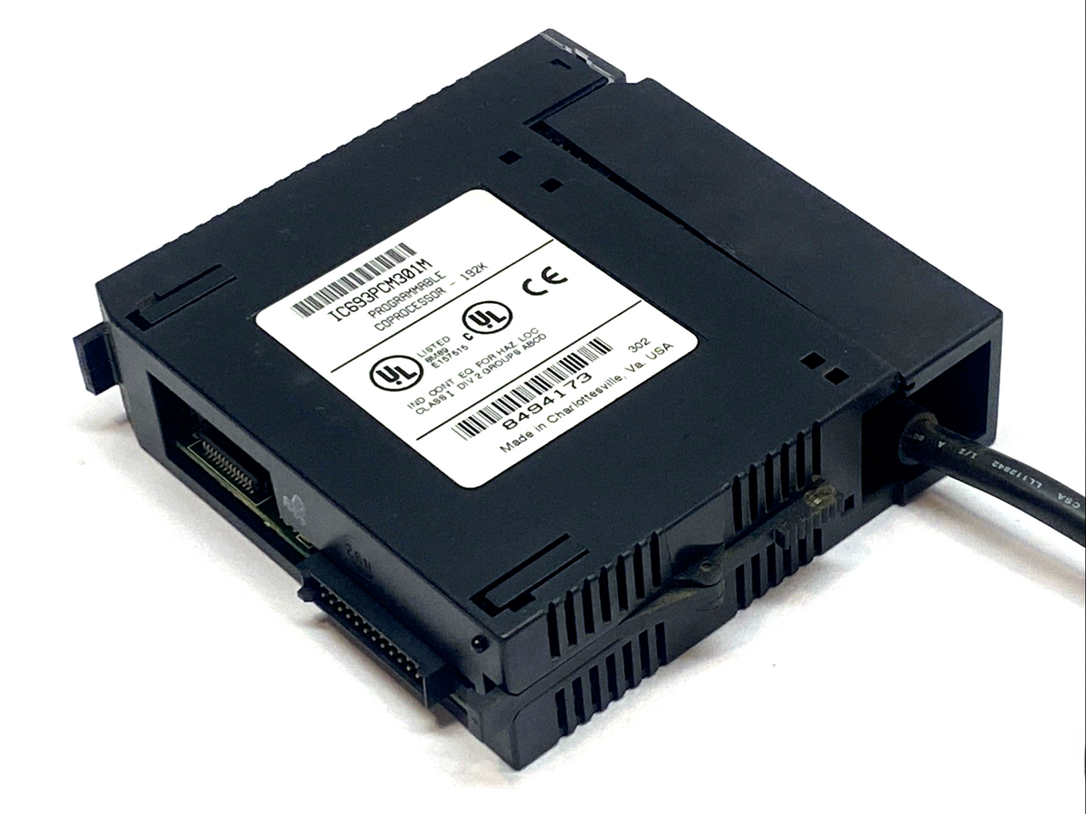 GE Fanuc IC693PCM301M Programmable Coprocessor Module 192K Series 90-30 - Maverick Industrial Sales