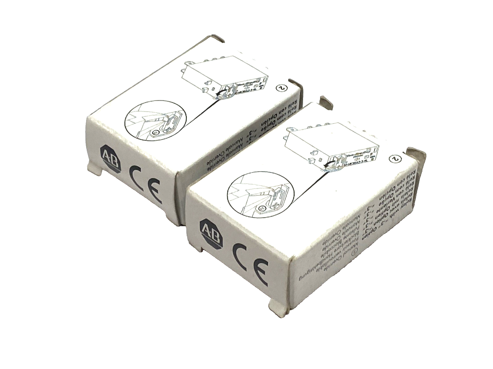 Allen‑Bradley 700-HK32Z24-4 Slim Line Relay 8A 24VDC SER. B LOT OF 2 - Maverick Industrial Sales