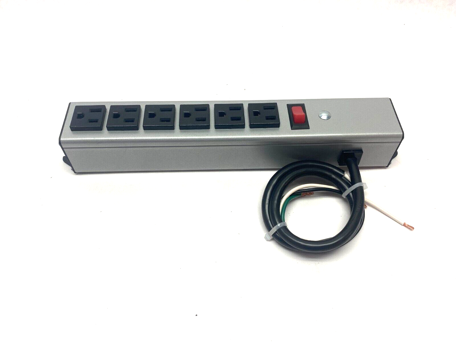 Legrand Wiremold L10323 6-Outlet Plug-In Center Outlet Breaker Power Strip Unit - Maverick Industrial Sales