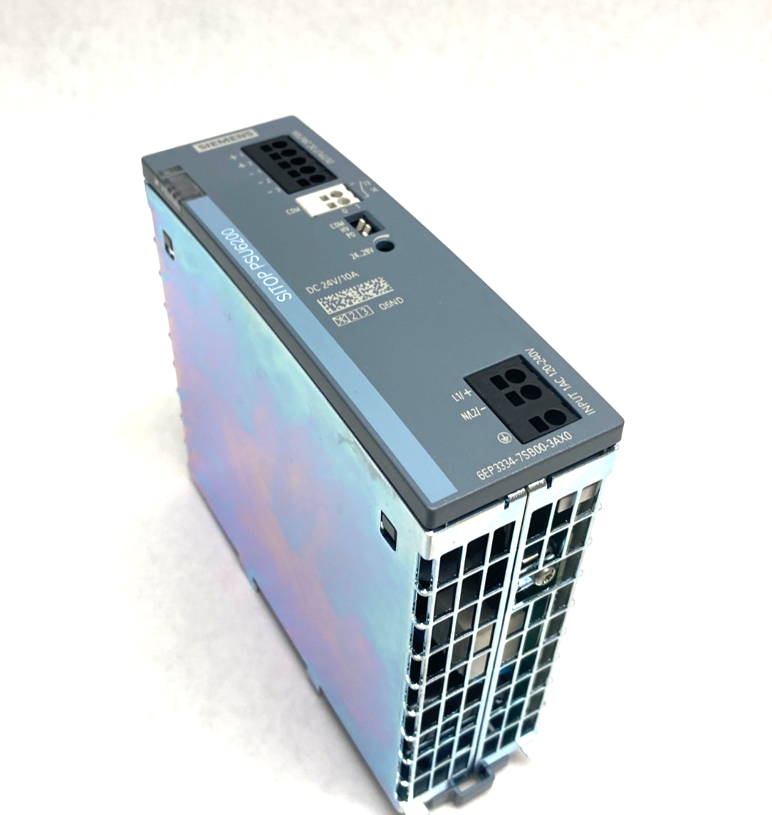 Siemens 6EP3334-7SB00-3AX0 SITOP PSU6200 Stabalized Power Supply 24V/ 10A - Maverick Industrial Sales